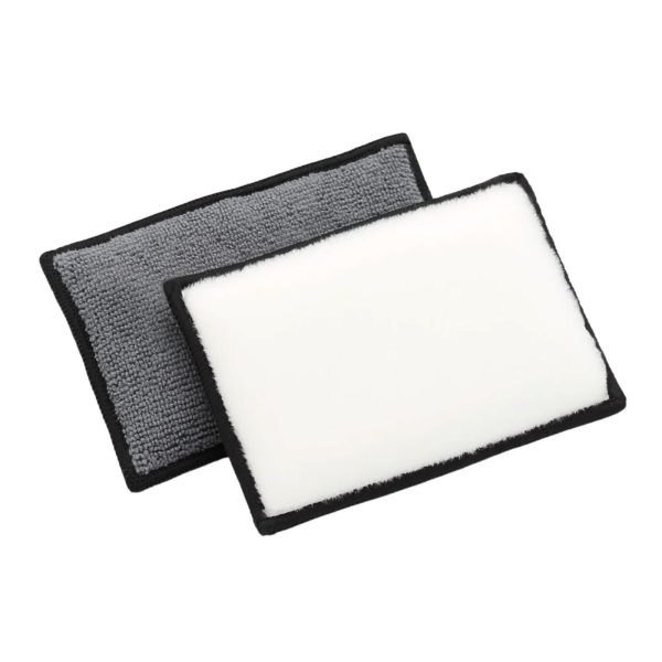 BAG X 4 SCRUBBING SPONGE FOR LEATHER, TEXTILE, VINYL, AND PLASTIC