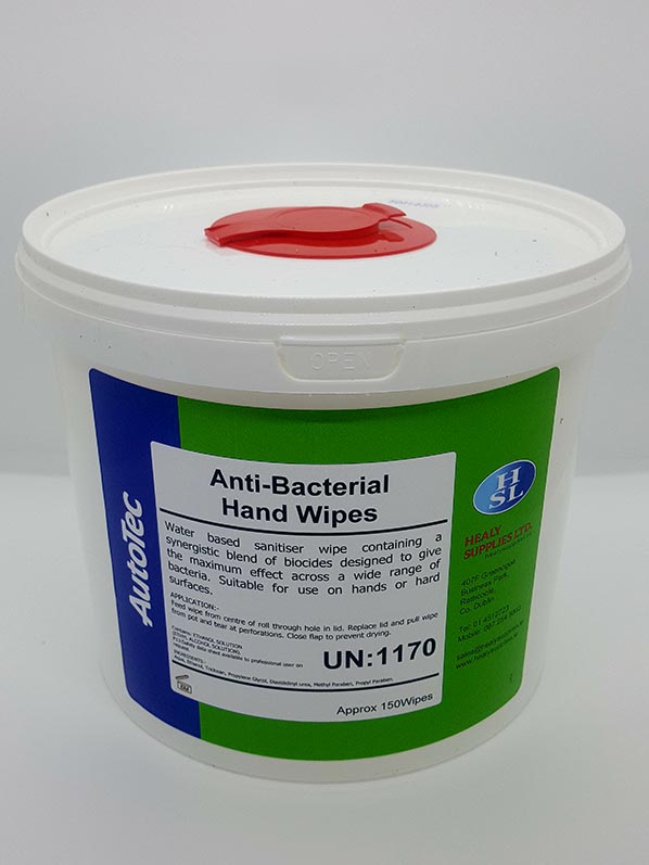 ALCOHOL HAND AND SURFACE WIPES 150