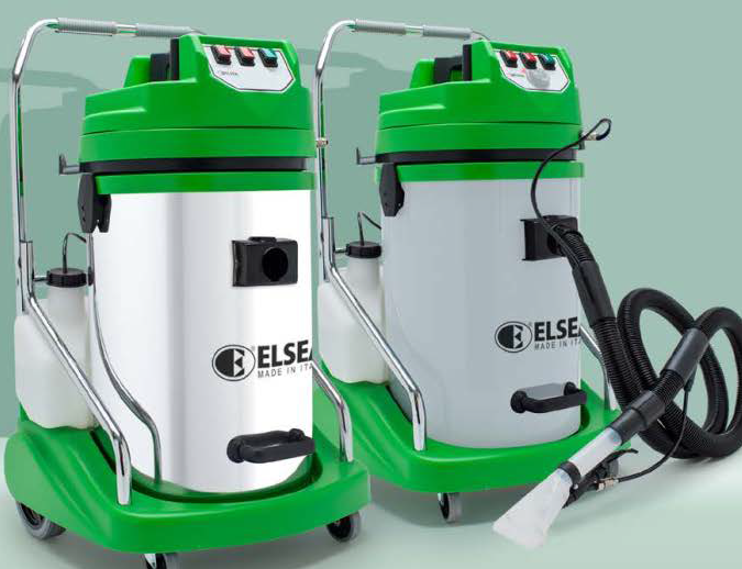 ELSEA ESTRA HOT WAVE E2230LVSH 2 MOTOR SPRAY EXTRACTION WITH TIPPING TROLLEY