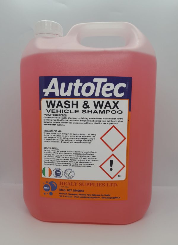 WASH AND WAX 1L/5L/20L/205L