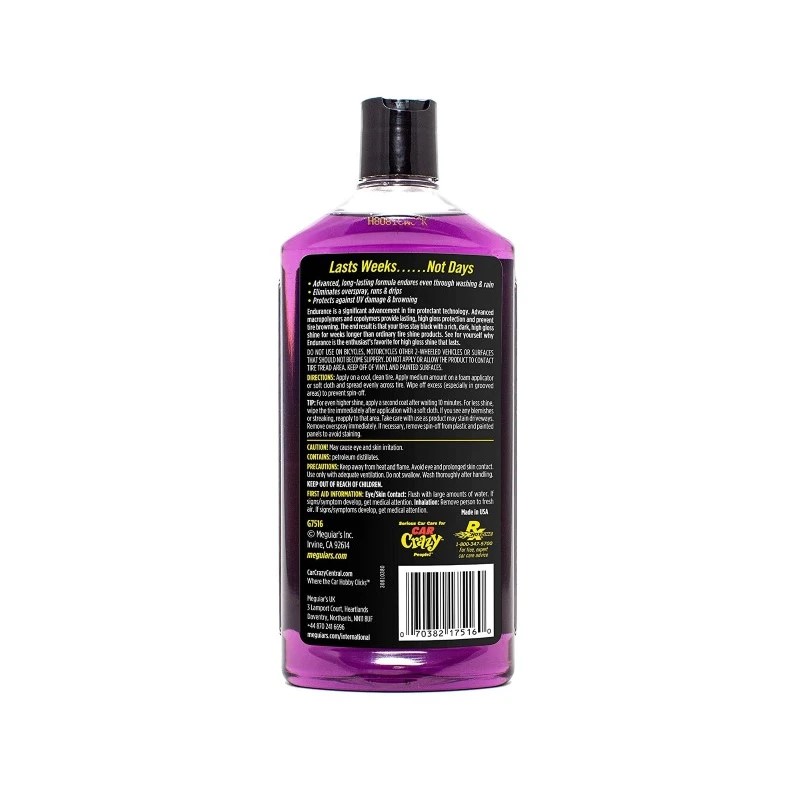 Meguire's ENDURANCE HIGH GLOSS TYRE GEL 473ML - Image 2