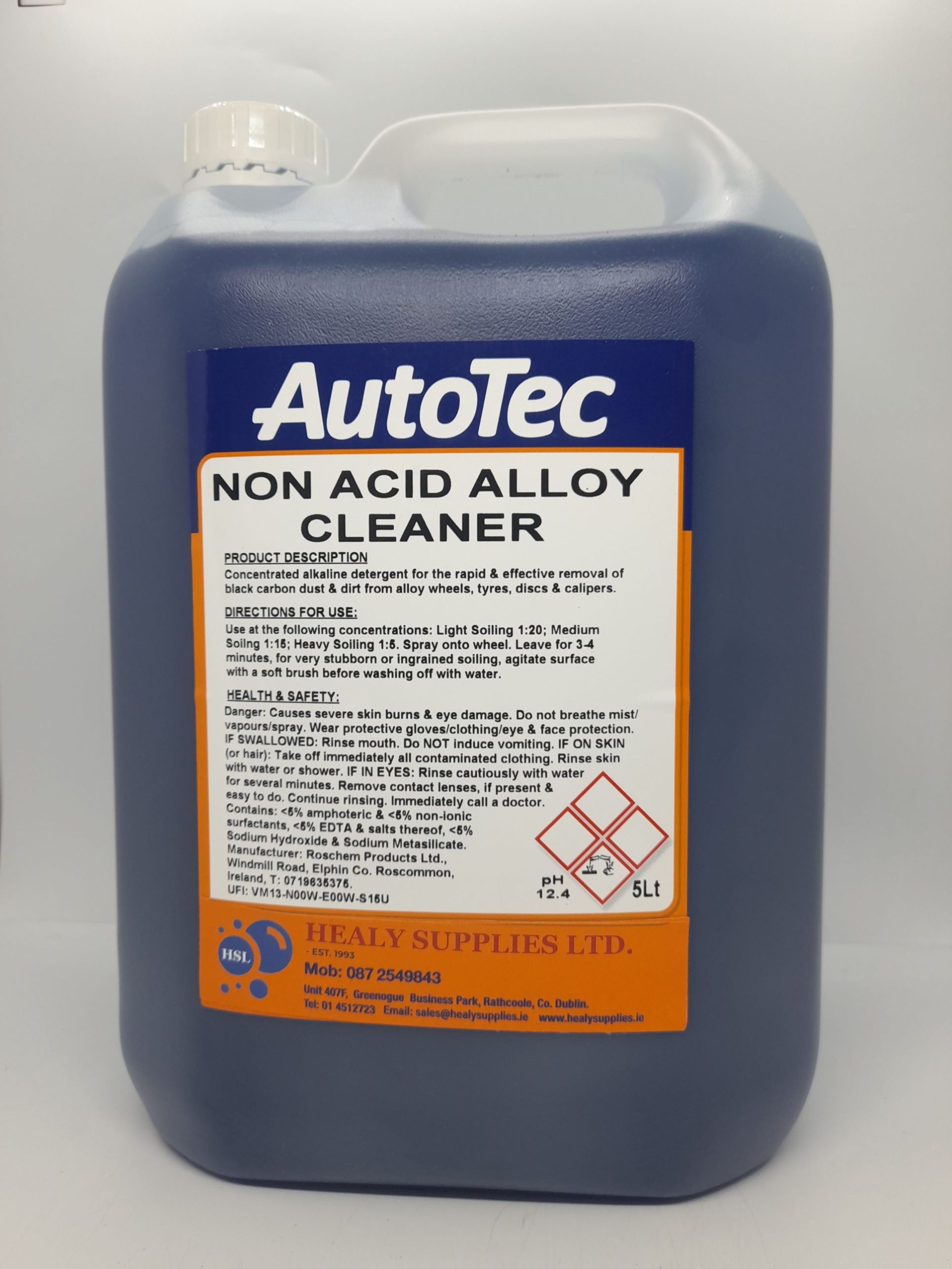AutoTec NON ACID ALLOY WHEEL CLEANER
