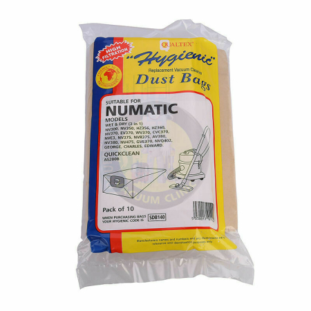 NUMATIC SDB140 DUST FILTERS