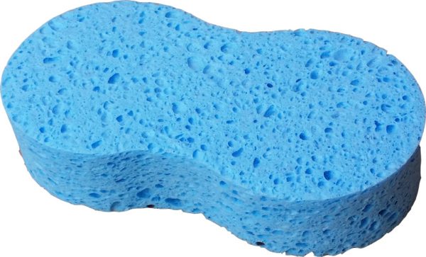 BLUE CELLULOSE POLISHING SPONGE