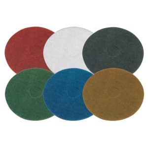 20 IN FLOOR PADS BLACK/GREEN/BLUE/RED