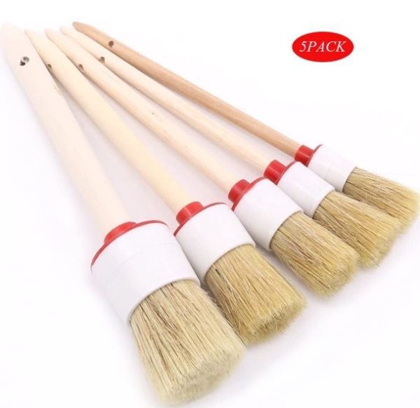 5 PACK DETAILING BRUSH SET