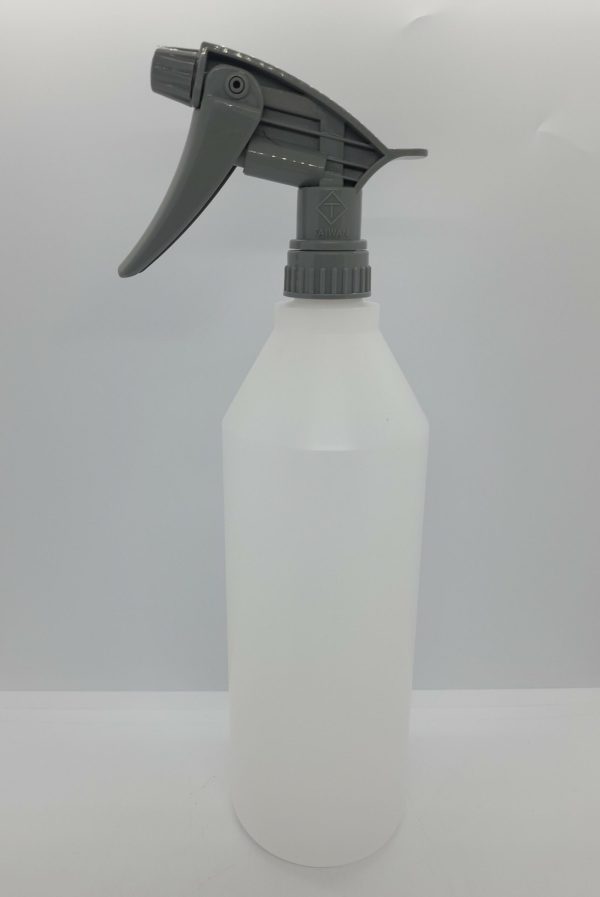 HD GREY SPRAY HEAD & 1LTR BOTTLE