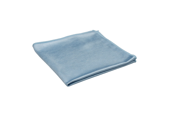 GLASS CLOTH SMALL BLUE 40CM x 40CM 260GSM