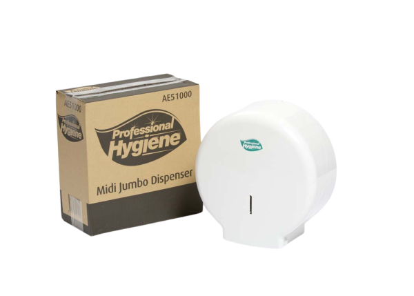 MINI JUMBO TOILET ROLL DISPENSER