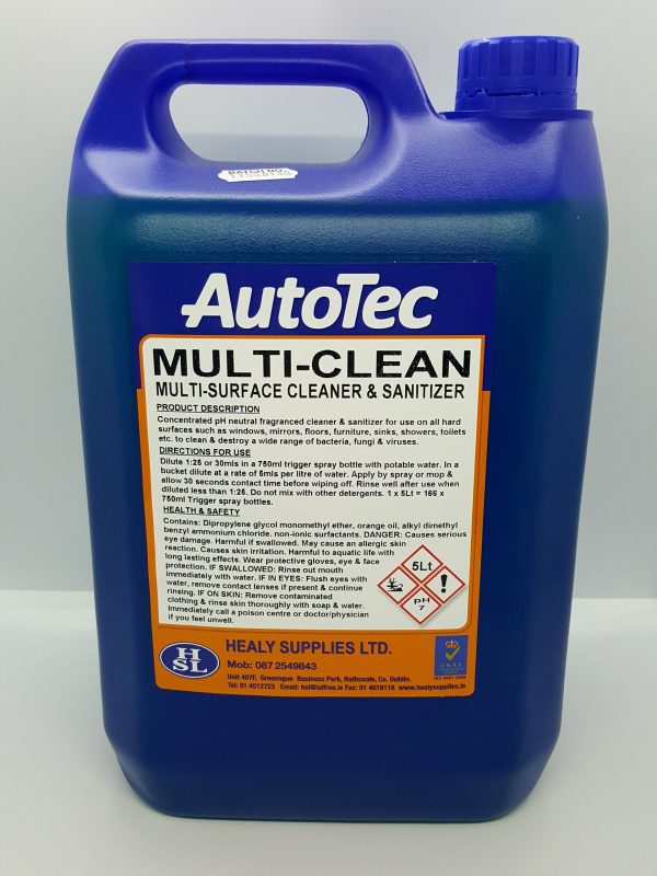 MULTI CLEAN CLEANER SANITIZER 500ML/5L