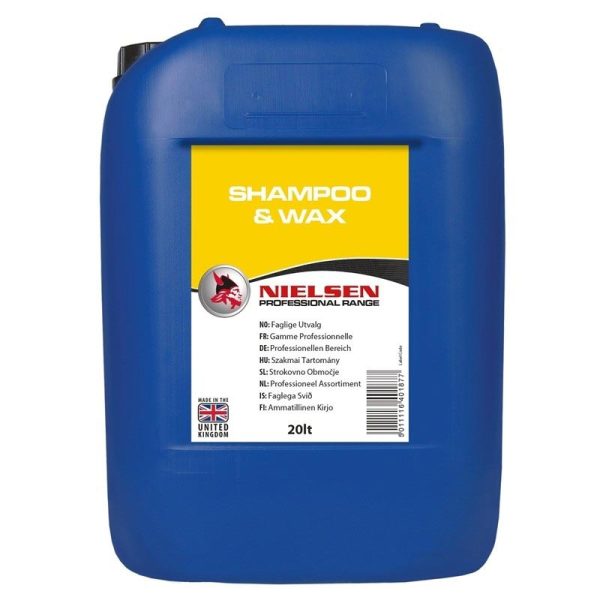 CAR SHAMPOO AND WAX 20L