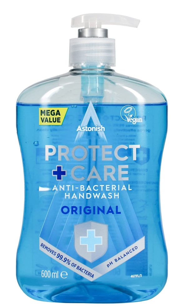 ASTONISH ANTI-BACTERIAL HANDWASH 600ML